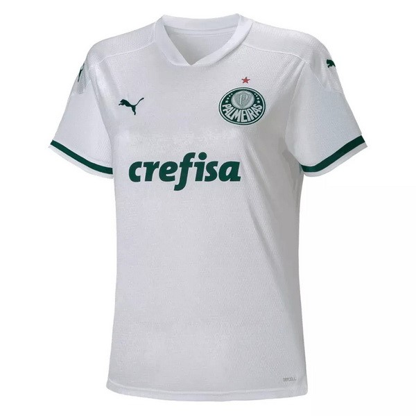 Tailandia Camiseta Palmeiras 2ª Mujer 2020/21 Blanco